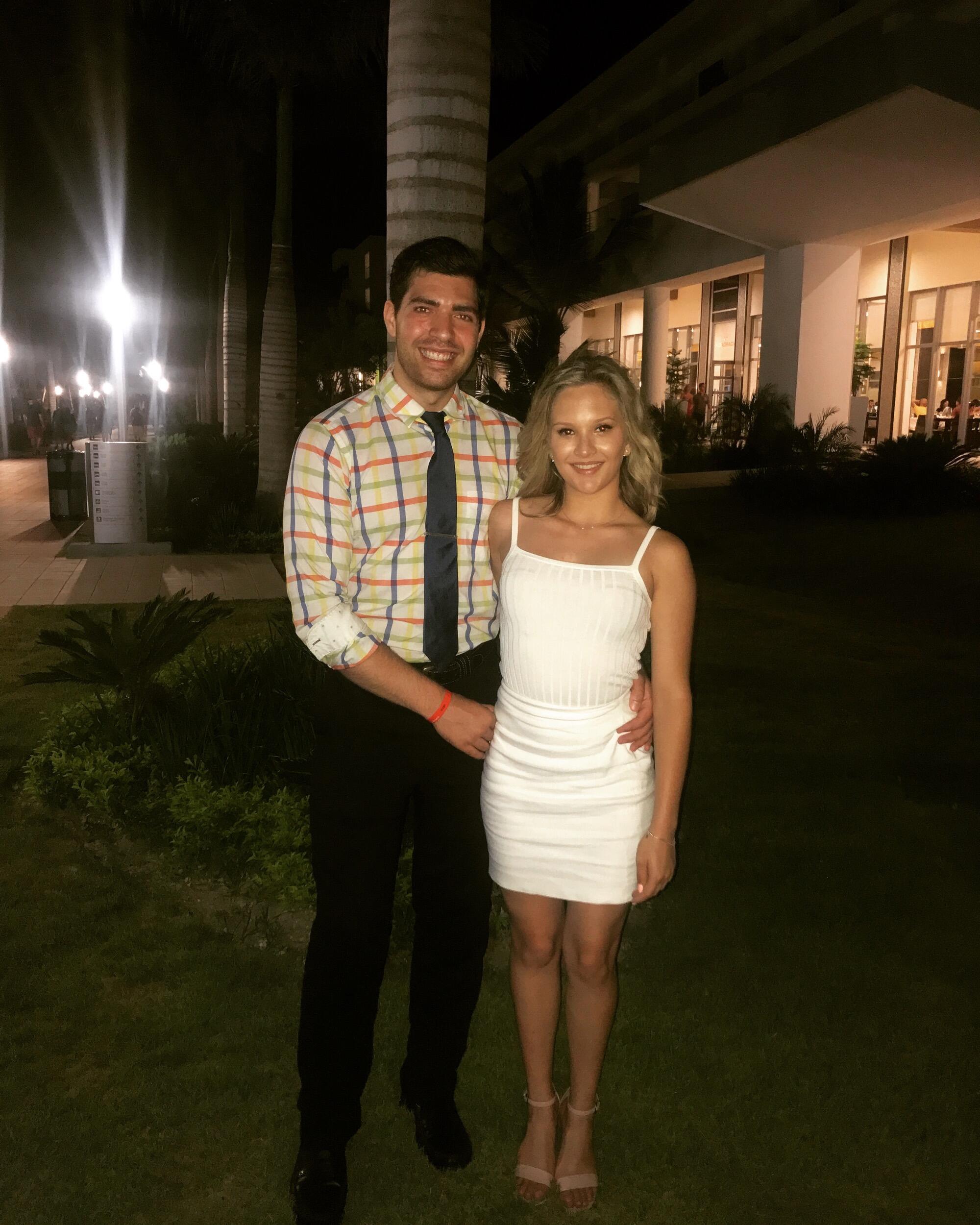 Went on our first vacation together to the Dominican Republic. 