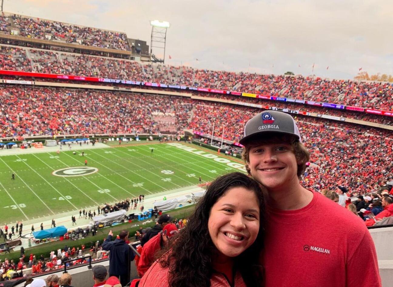 First Georgia game together!!