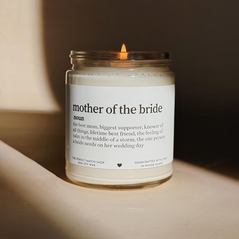 Mother-of-the-bride candle