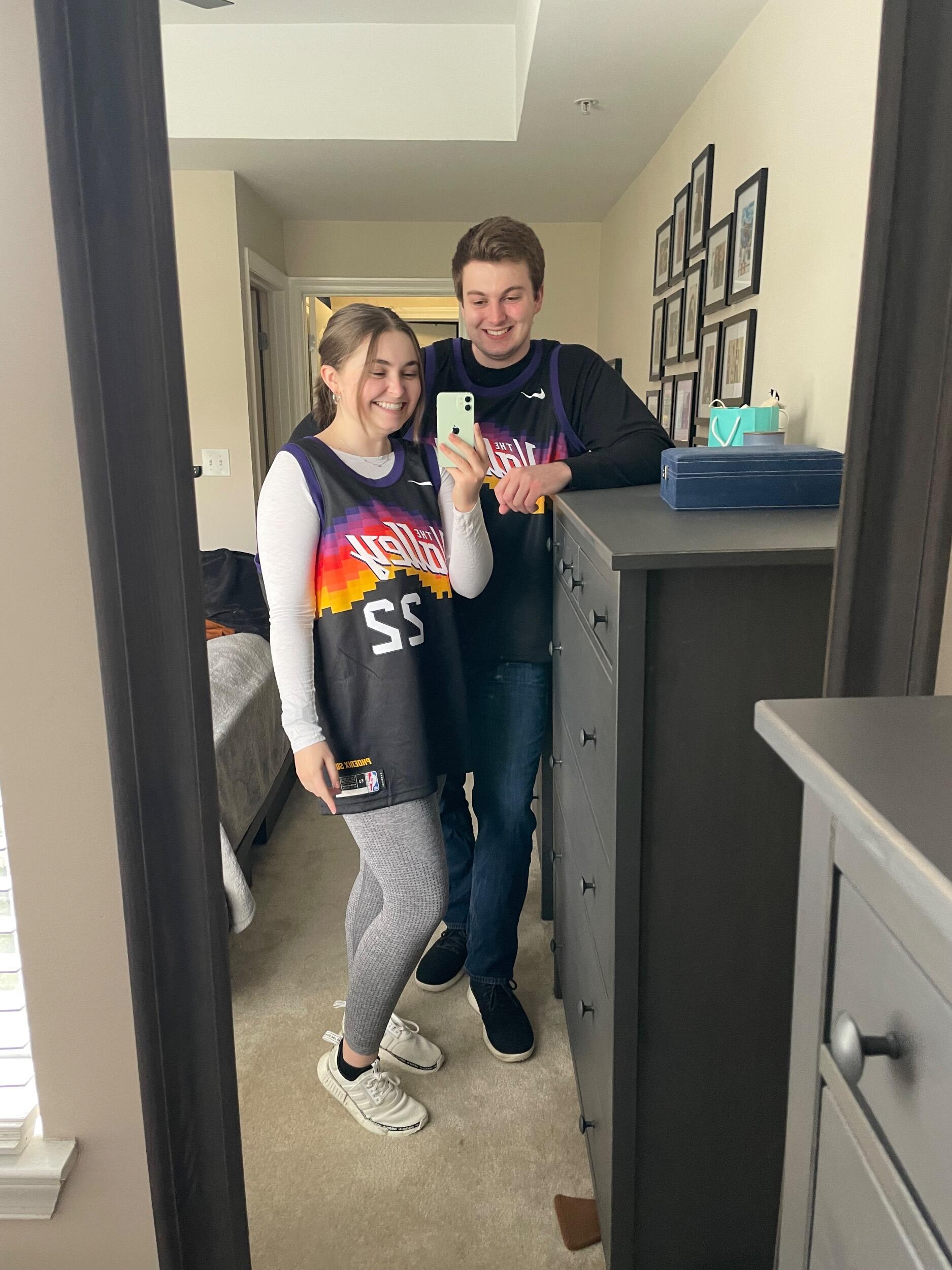 We finally got to go back to Suns games after the pandemic eased up.