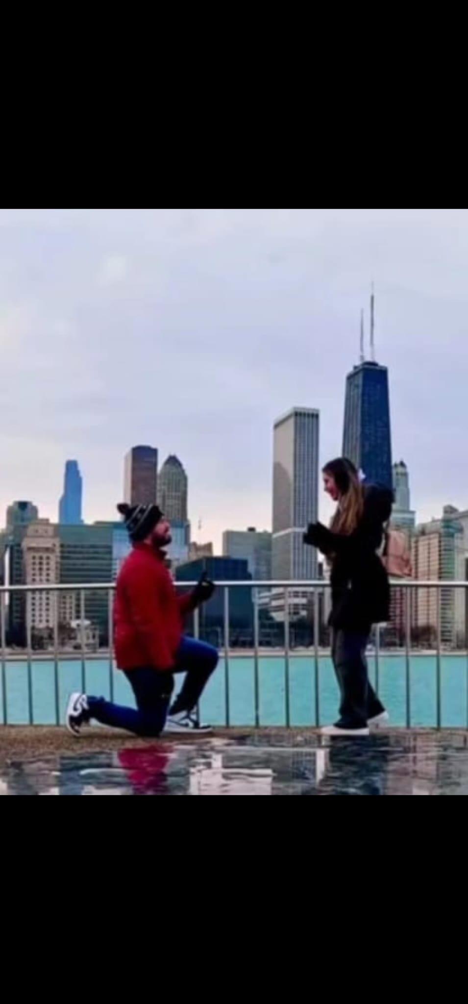 It was clear we wanted to spend the rest of our lives together, through the good and bad we got happily engaged 