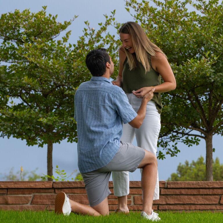 Jake pulled off a perfect surprise engagement followed by an evening of celebrations with our Denver crew!