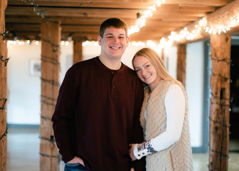 Our first set of professional pictures together! Also Heather's freshman year of college!