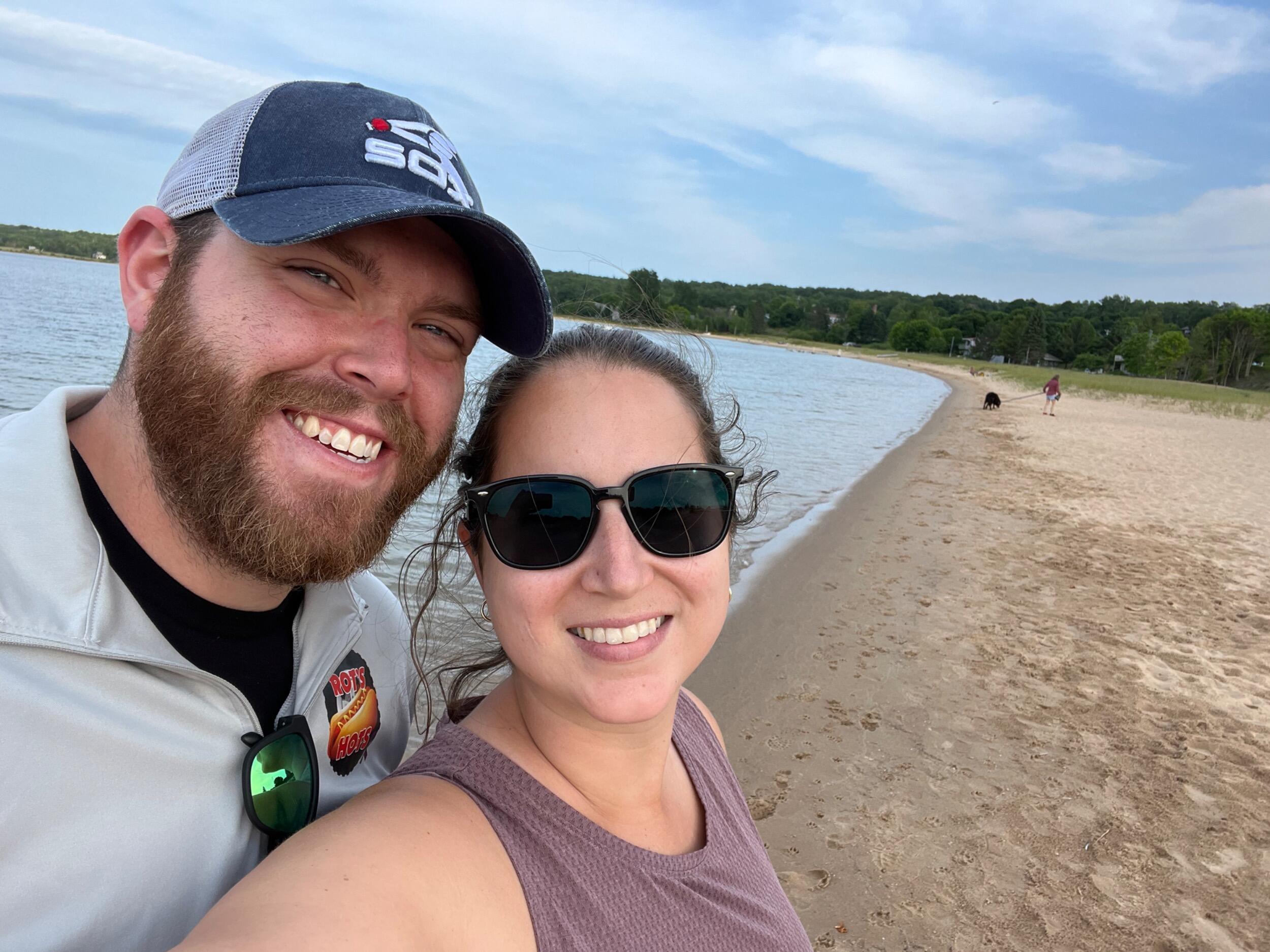 Our first trip together, to Grand Marais, MI. 