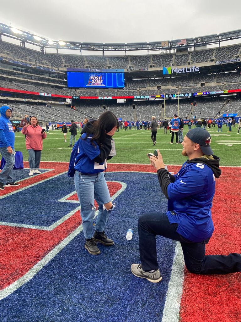 The most shocked I've been in the 6 years we've been together. The best day of my life