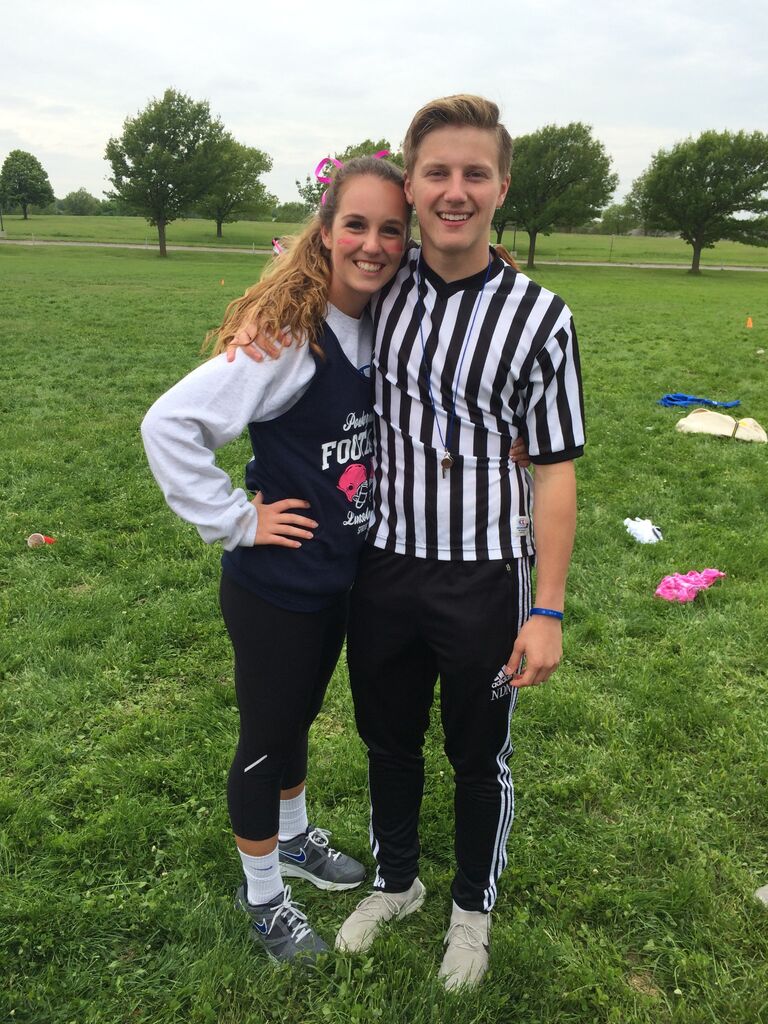 Junior year flag football!