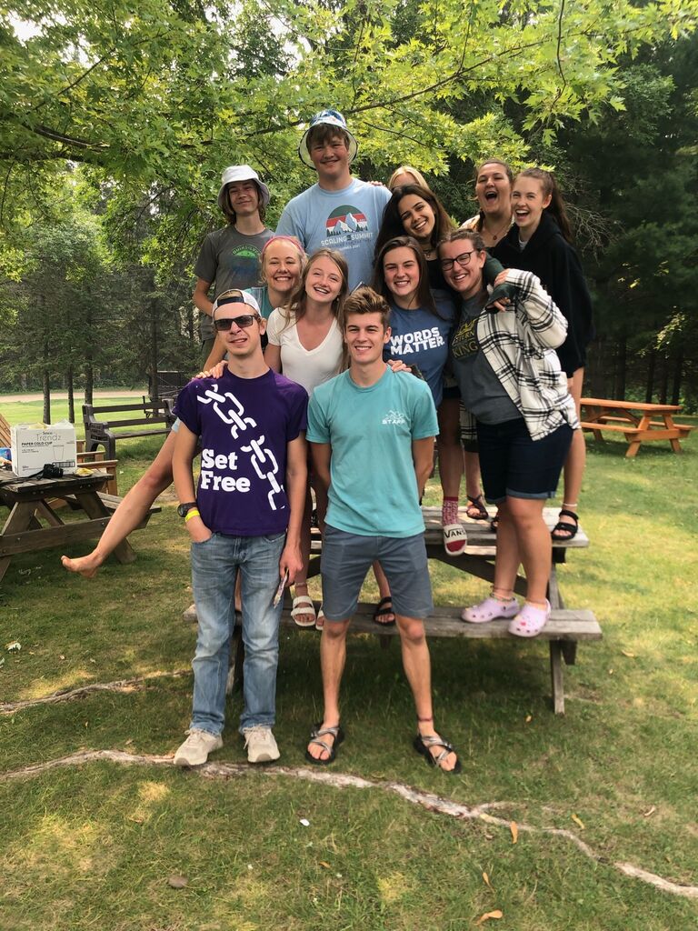 Tice and I met at Lake Beauty Bible Camp in their LIT program where we spent two weeks learning how to be better leaders and followers of Christ! We were just babies! 