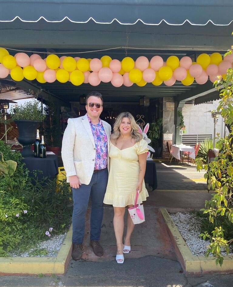 Easter Sunday at Burbank's iconic Smokehouse before moving! It was always a family tradition to brunch here. 
