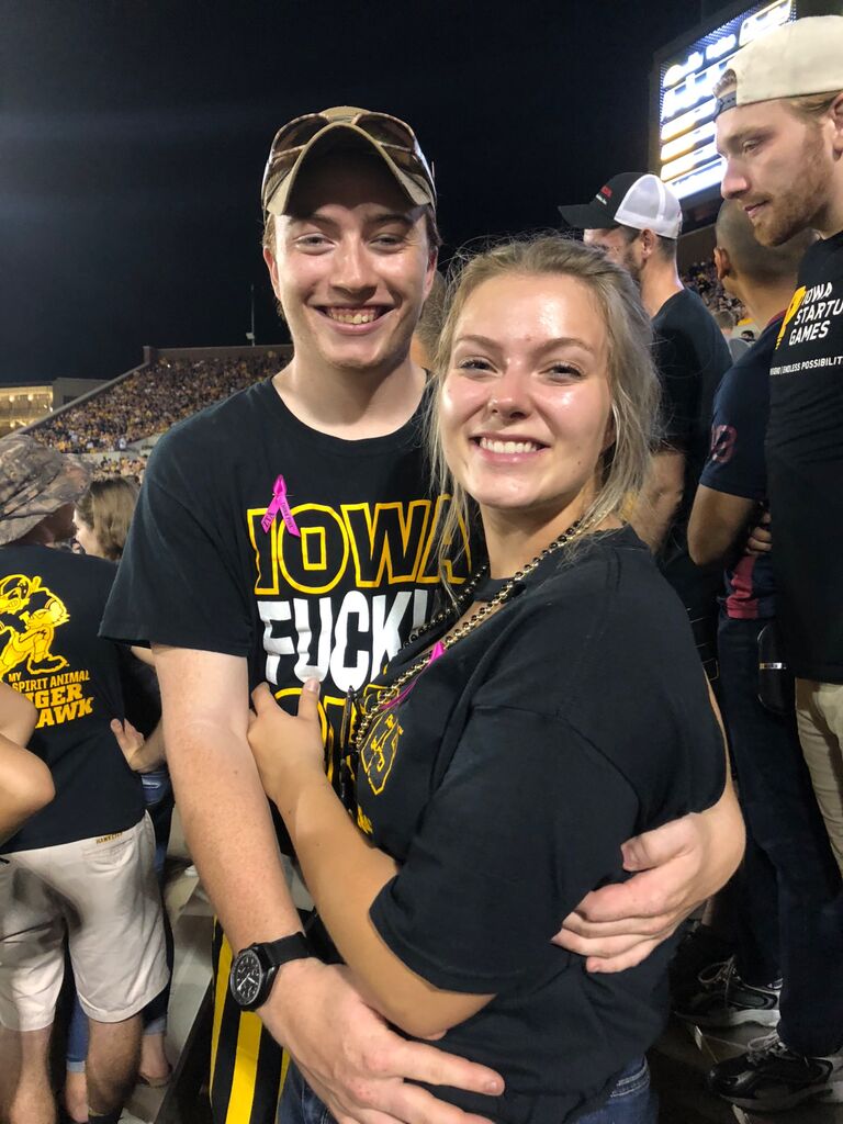 Kinnick Stadium, Iowa City, IA.