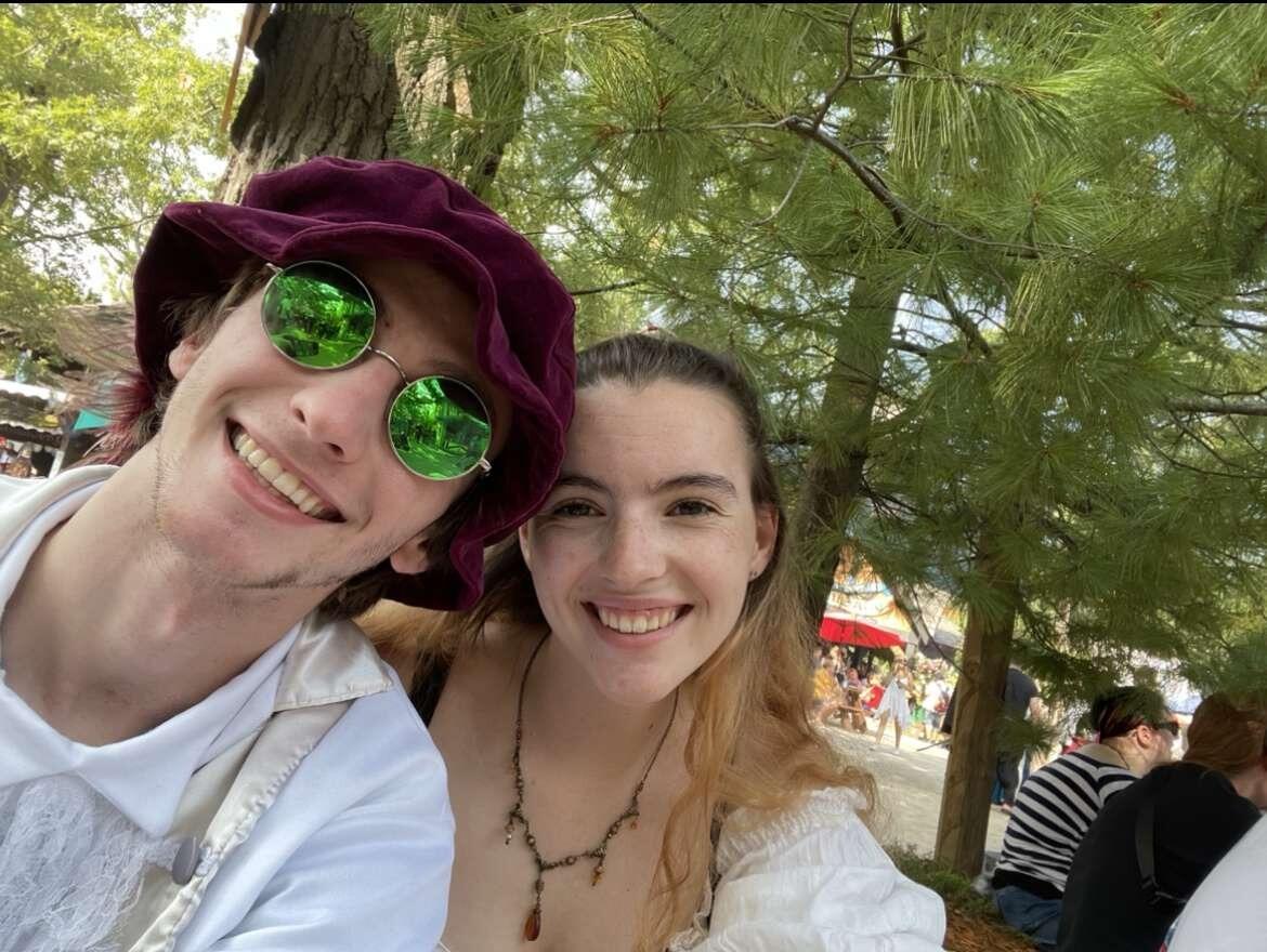 Our first (of many) Ren Faires together