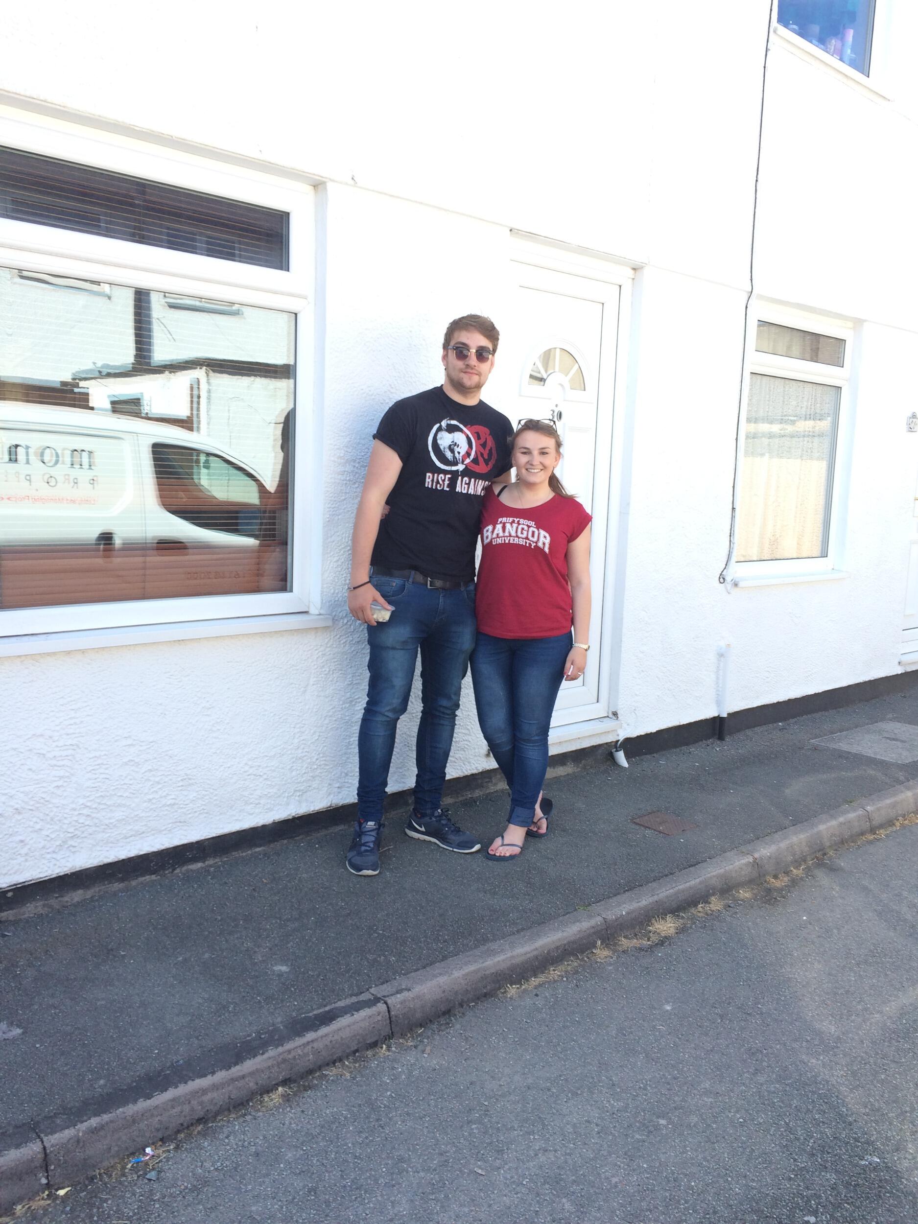 Lucy left Bangor, the first challenge of distance in our relationship.