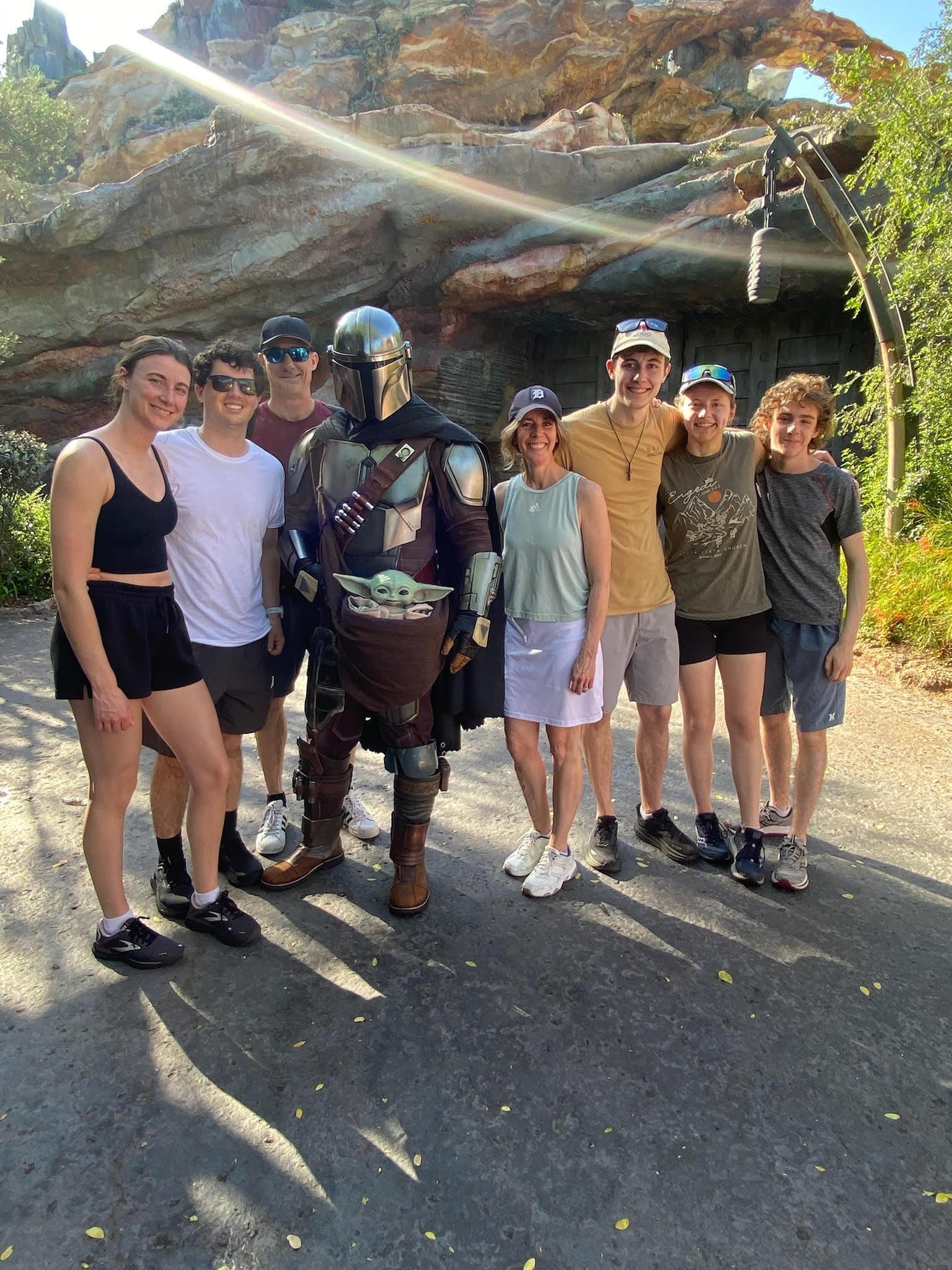 Trip to Disney with the Mennega fam! We LOVED it. The rides were all so fun. Audrey, who had never been a roller coaster gal, ended up discovering a love for roller coasters here!
