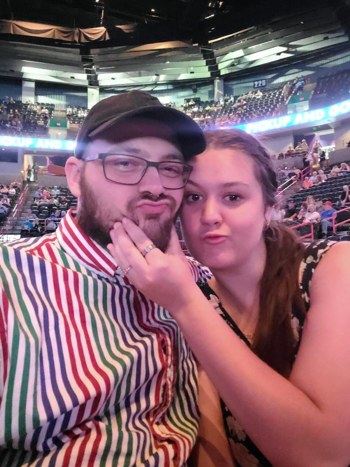 We went to an Alabama concert together and we both realized during this trip that we were already in love with each other. "The Closer You Get" holds a special place in our hearts.