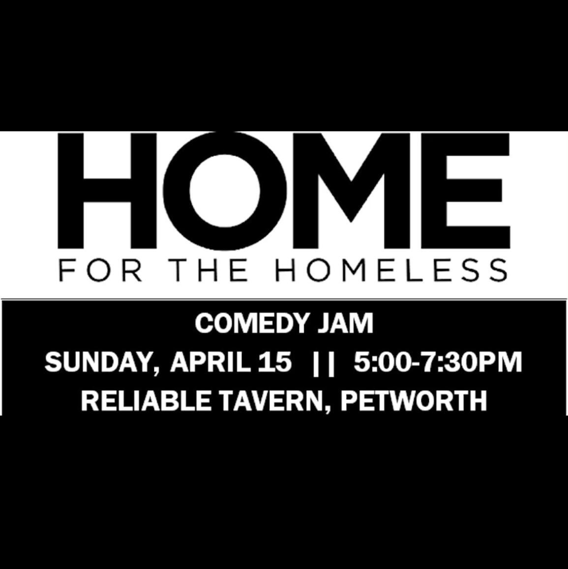The H4H comedy Jam is held at Reliable Tavern in Petworth, DC.
