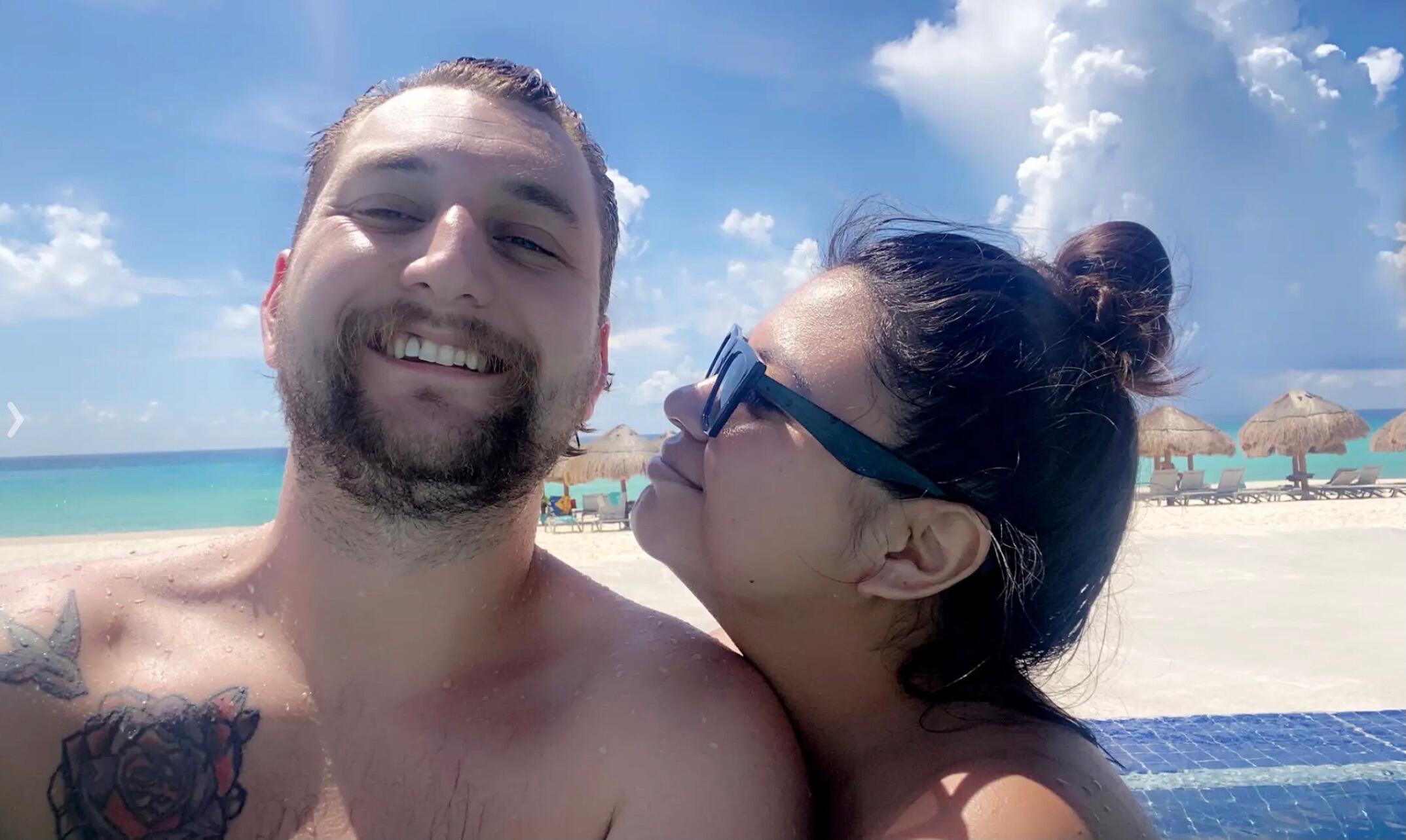 Austin's first international trip to Cancun!