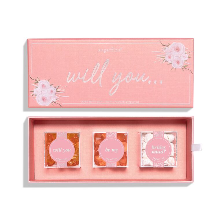 Will You Be My Bridesmaid Print Bridal Gift Favour Box Gift Bride