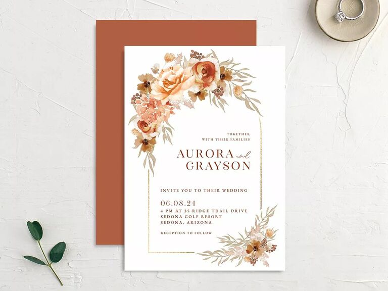 66 Vogue-Worthy Wedding Invitation Ideas to Order Online, From Traditional  to Modern