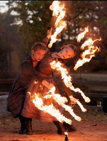 The Fire Sisters - Fire Dancer - New York City, NY - Hero Main