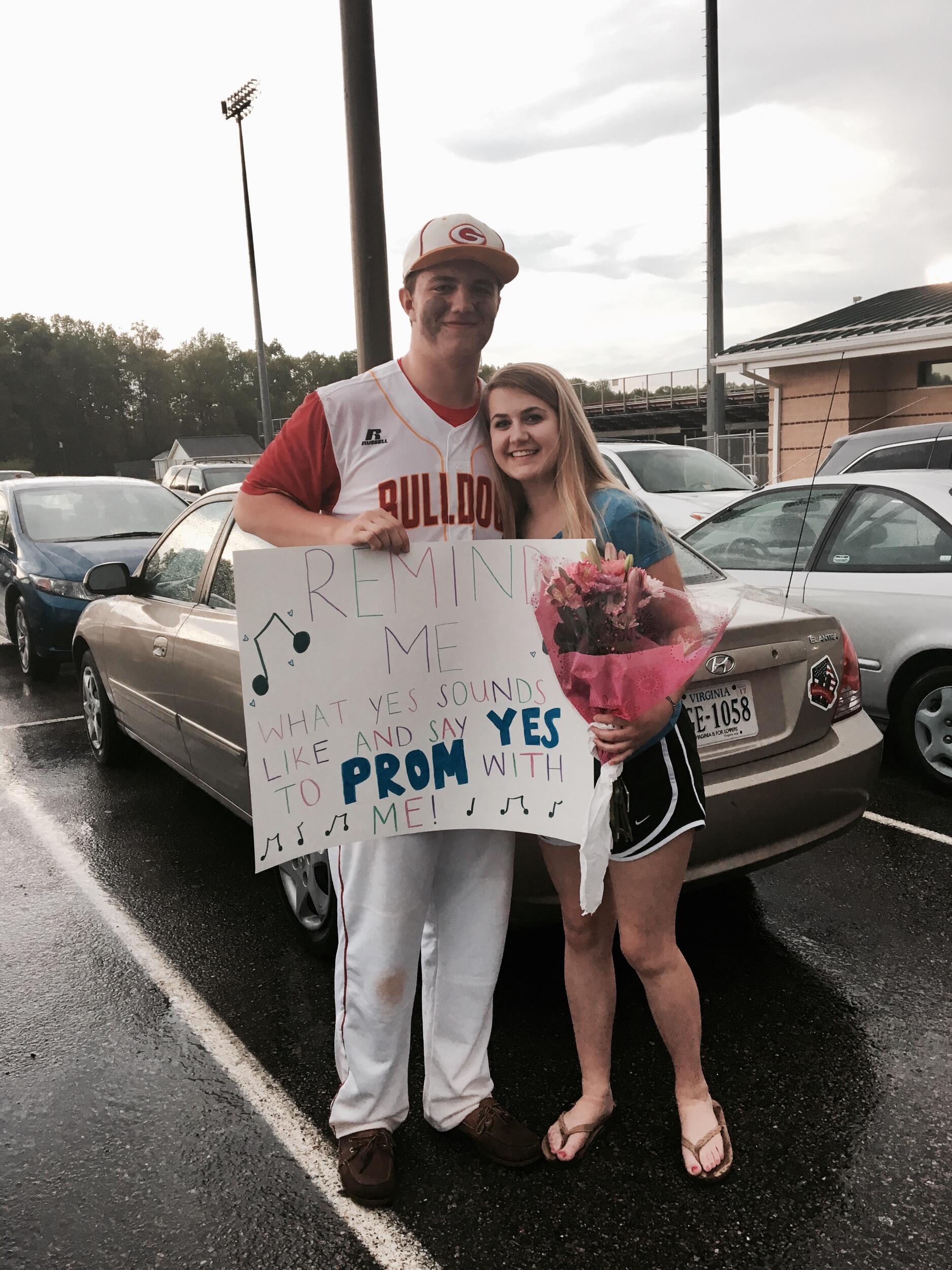 Where it all began. Originally we were going as friends to junior prom, but that didn't seem to go as planned. :)
