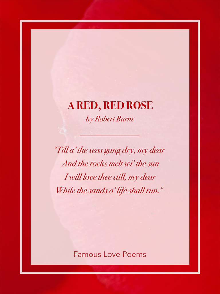 famous love poems
