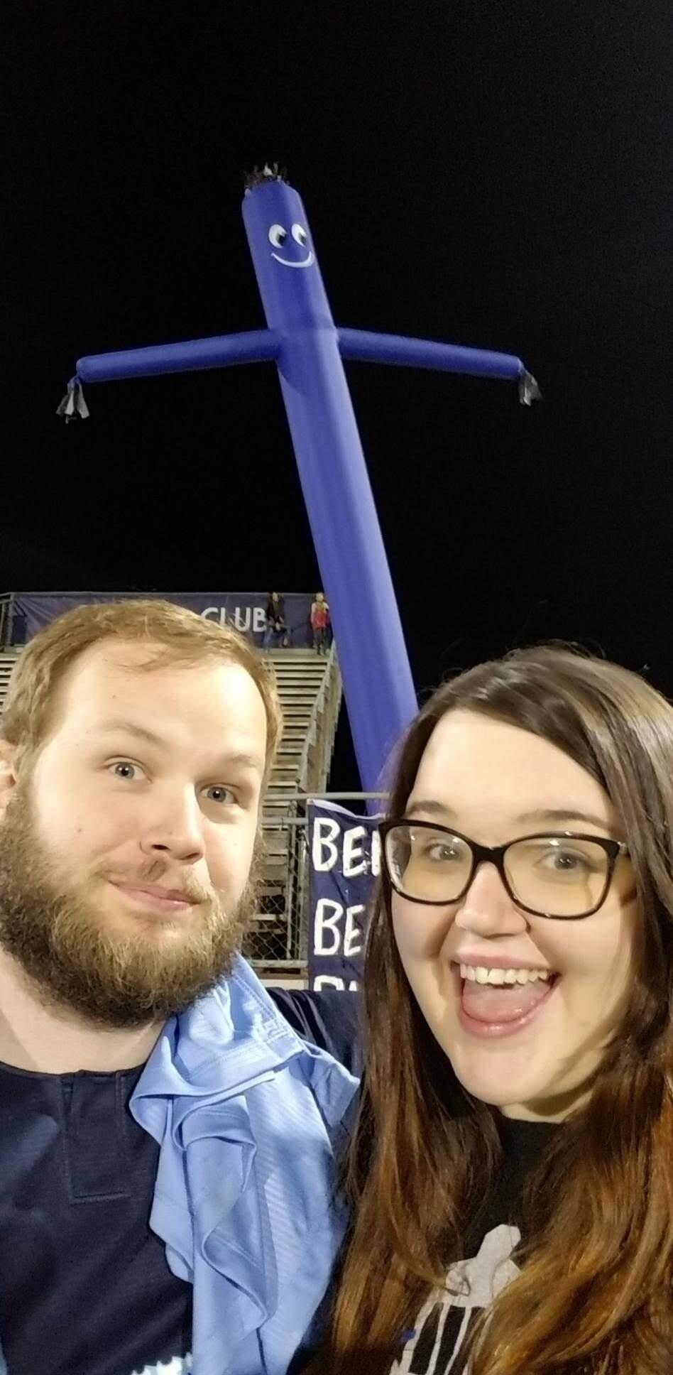 Rose's first Asheville City Soccer Club game!
