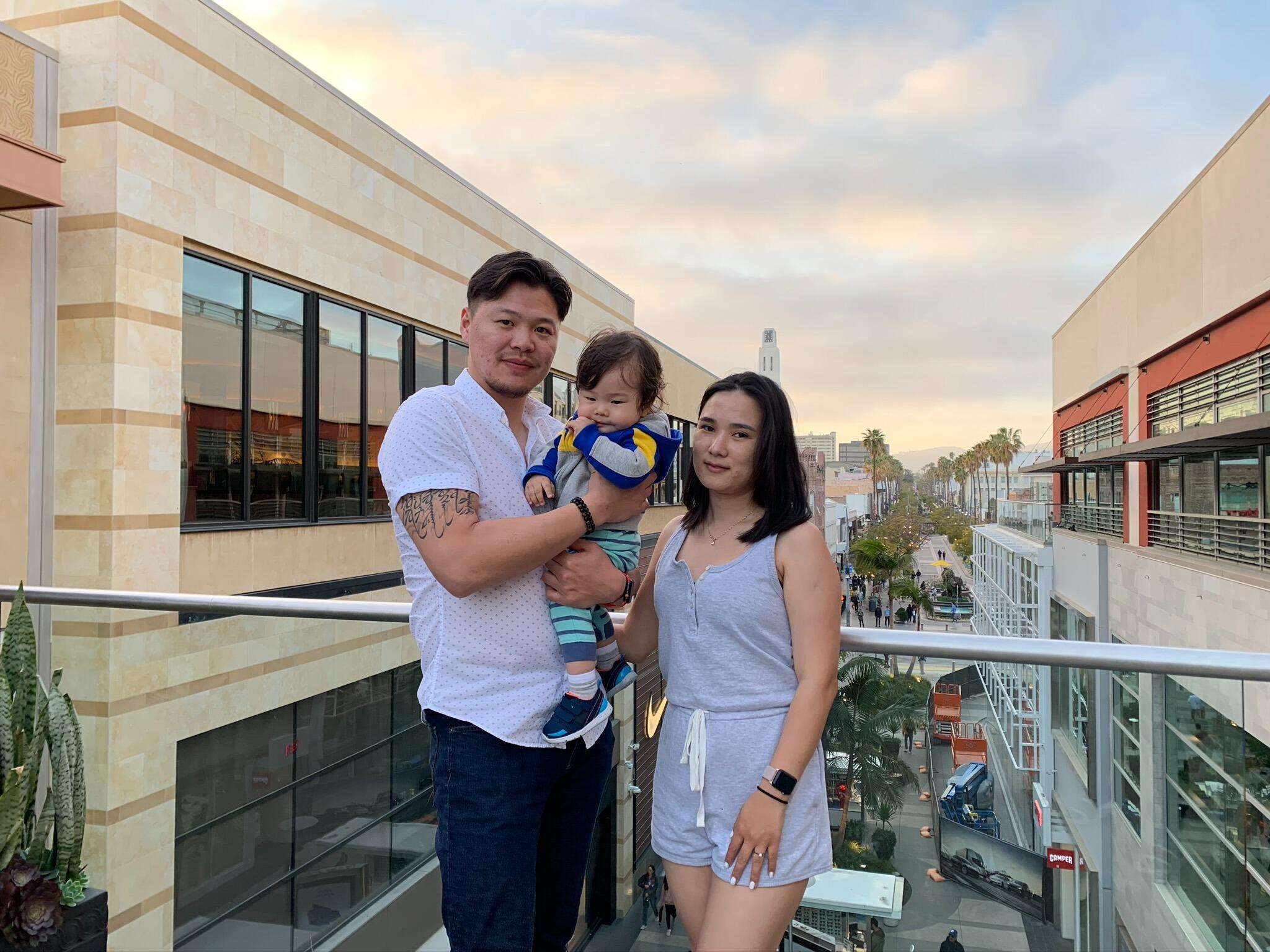 Traveling in California for Negun's First Birthday celebration. Right before Pandemic lockdown. 
