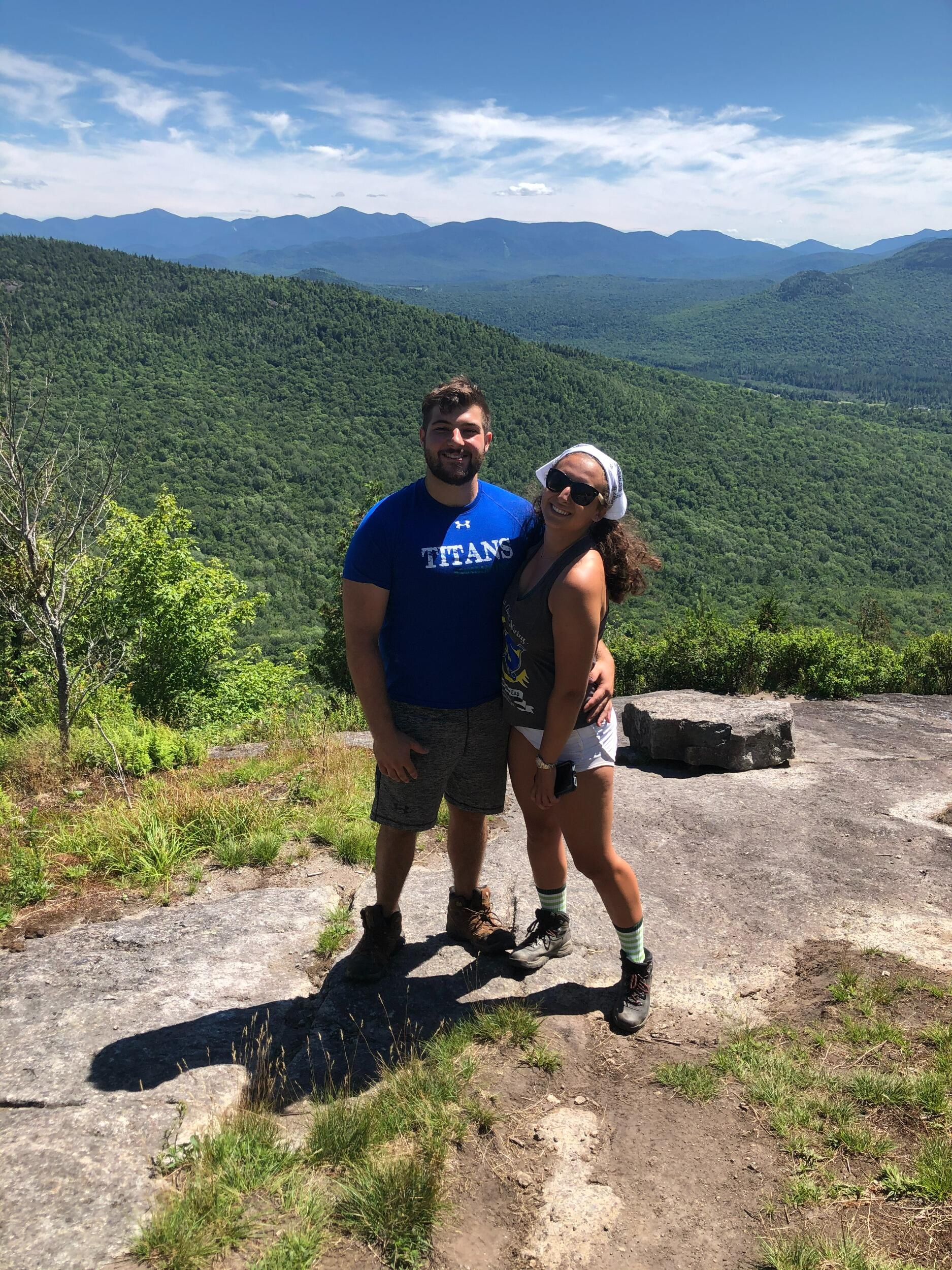 The outdoors is what fueled their relationship. From forest walks with family pets to mountain adventures in the Adirondacks. Alex and Ben always seemed to be on the move.