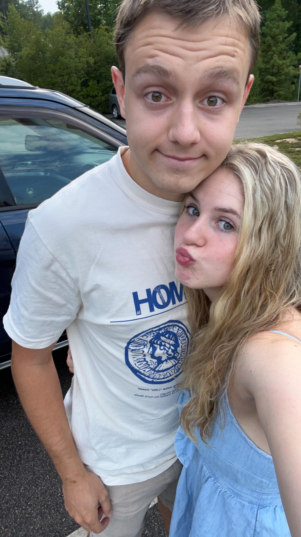 At the start of our second school year together, we found a church we liked and started going together. This was a turning point for us spiritually as a couple, and really helped us grow in the spirit.