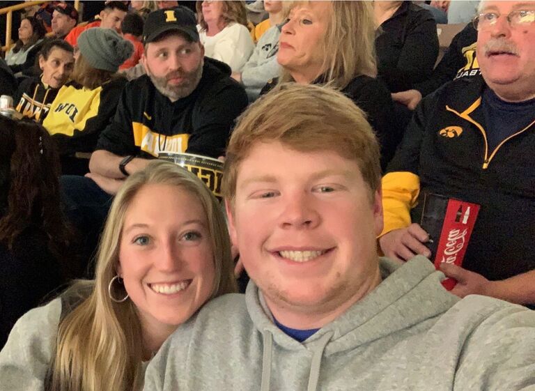 Iowa mens basketball game 