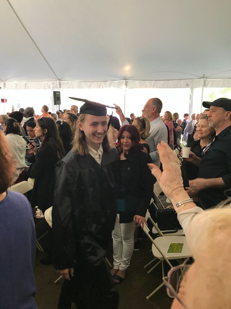 Paul graduated from Sarah Lawrence College with a degree in English literature 