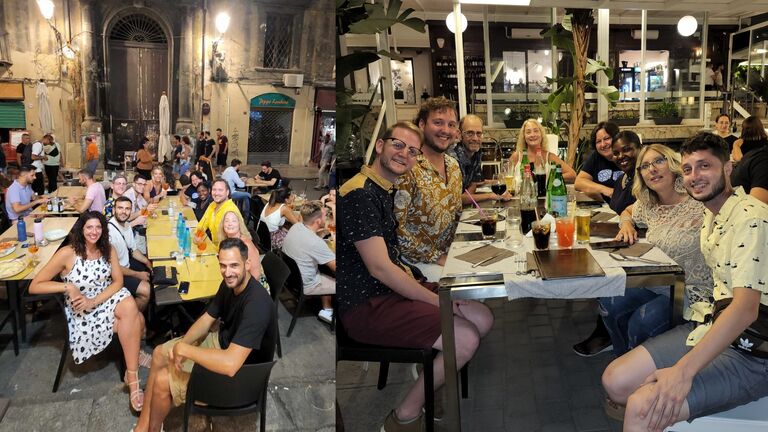 We met family and made friends! 