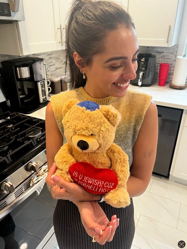1st Valentine's Day...this bear now belongs to Walter.