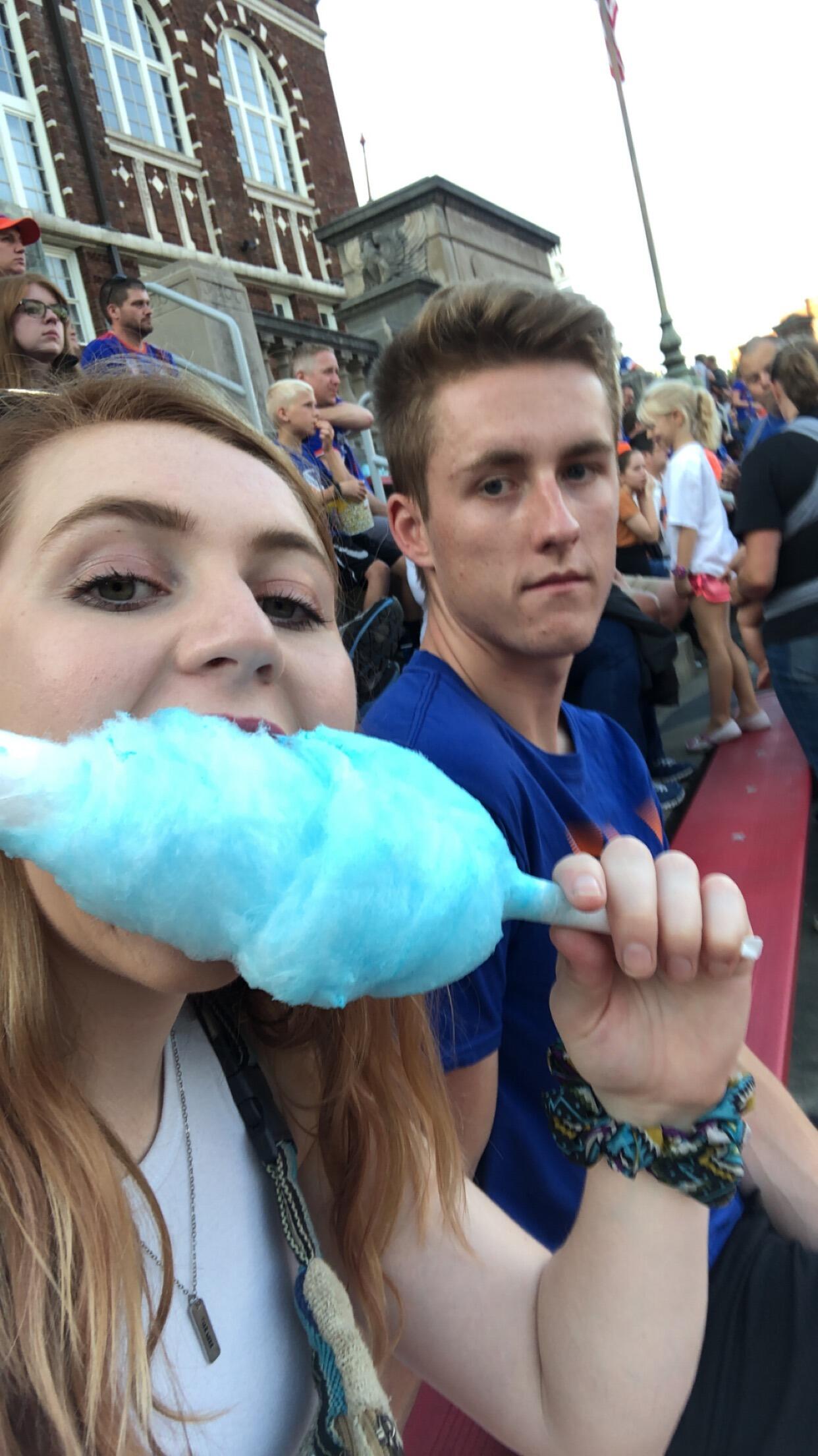 First "unofficial" date at a FC Cincy Soccer game
