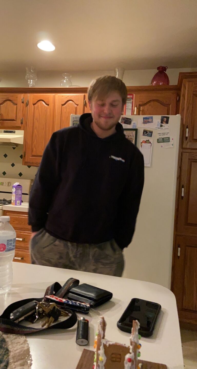 Brandon was working full time while in ATC school