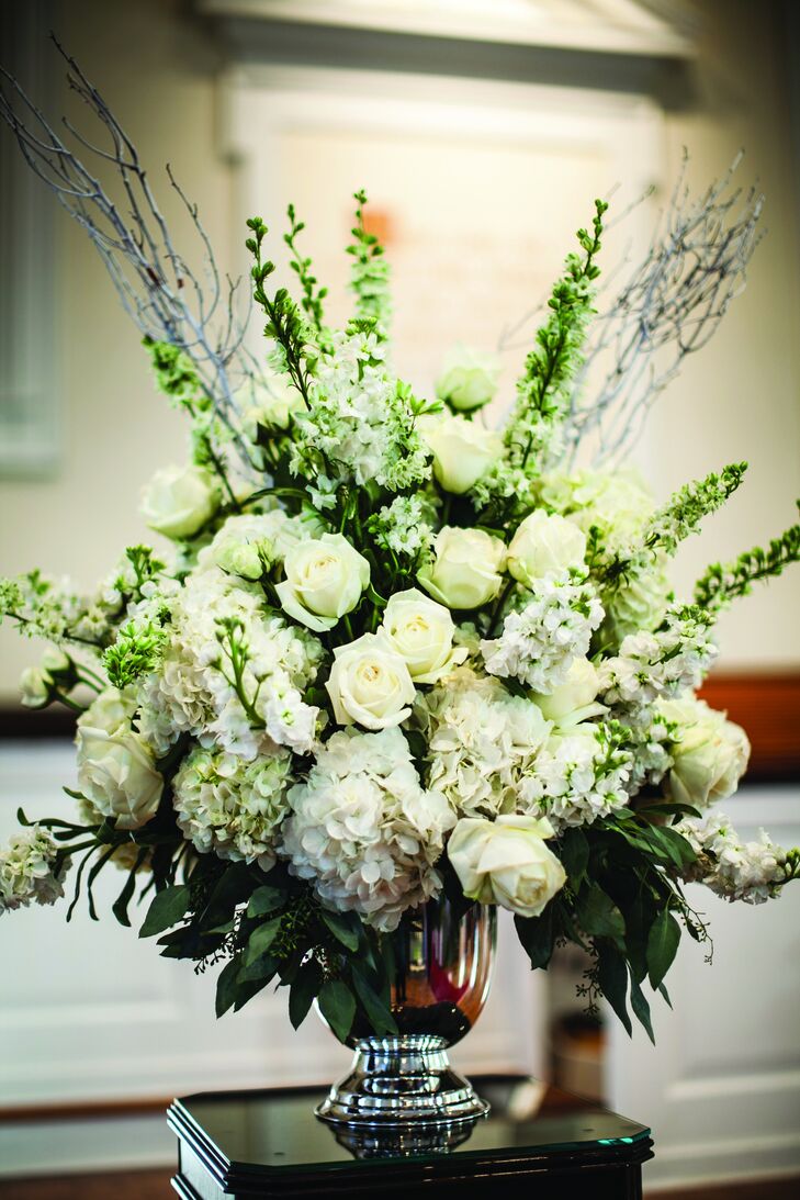 Large White Floral Arrangement