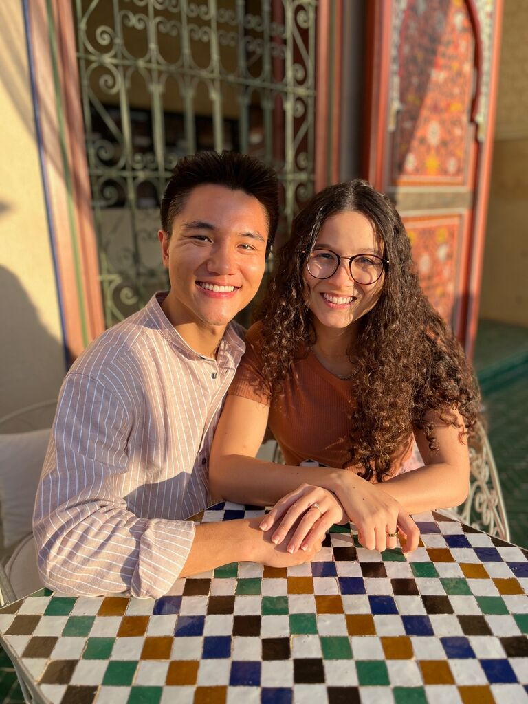 Golden hour in Morocco! Thank you to my sister Lorna for this incredible pic!