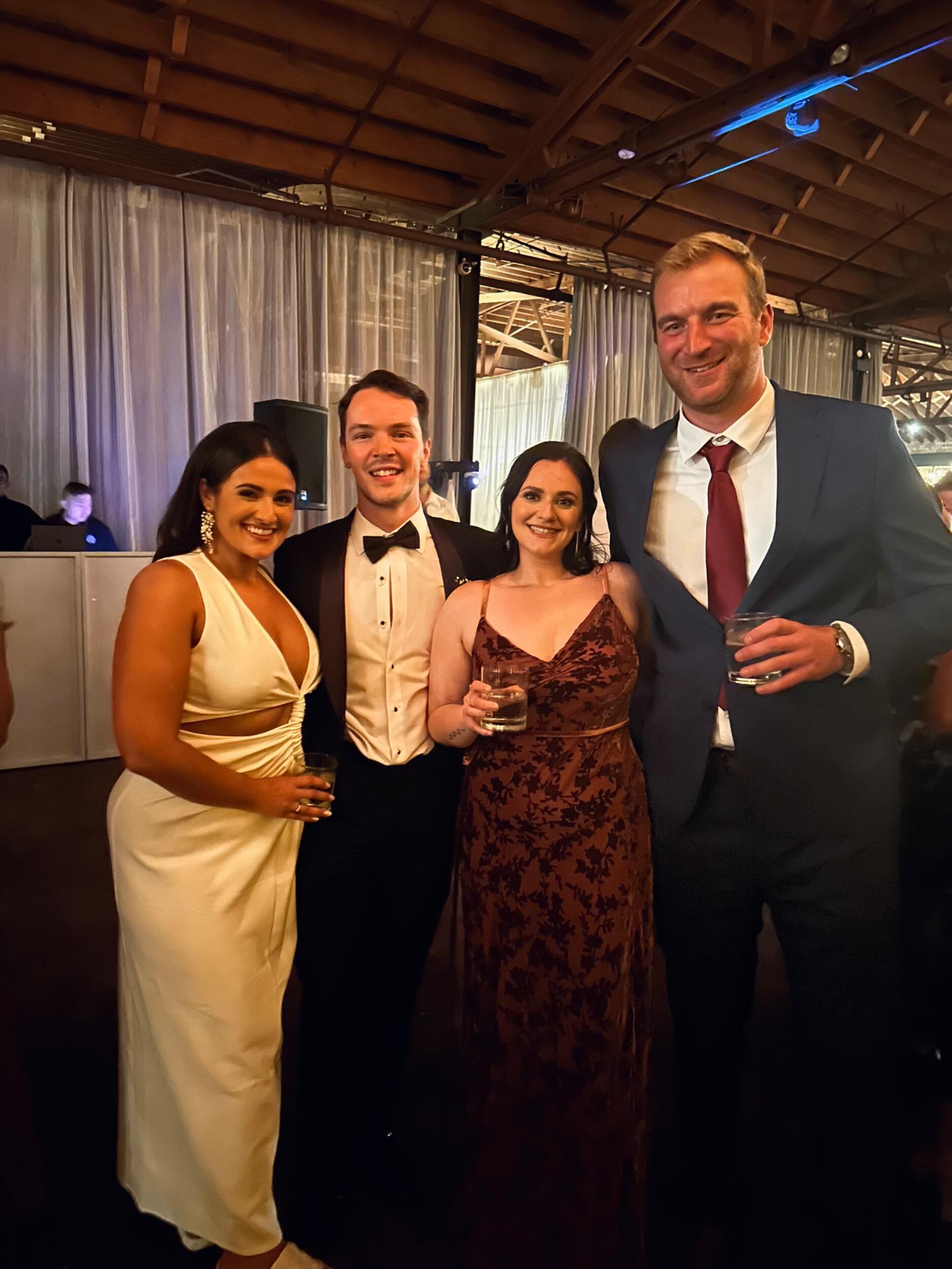 Celebrating at Jenna and Jack’s wedding!