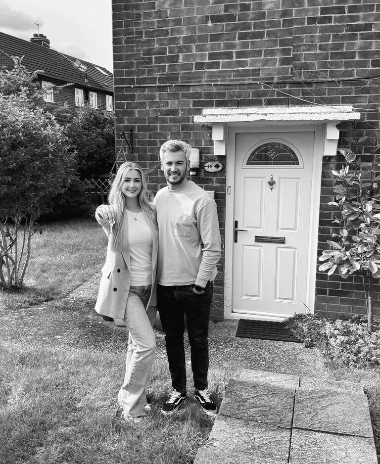We Bought our first home together. 