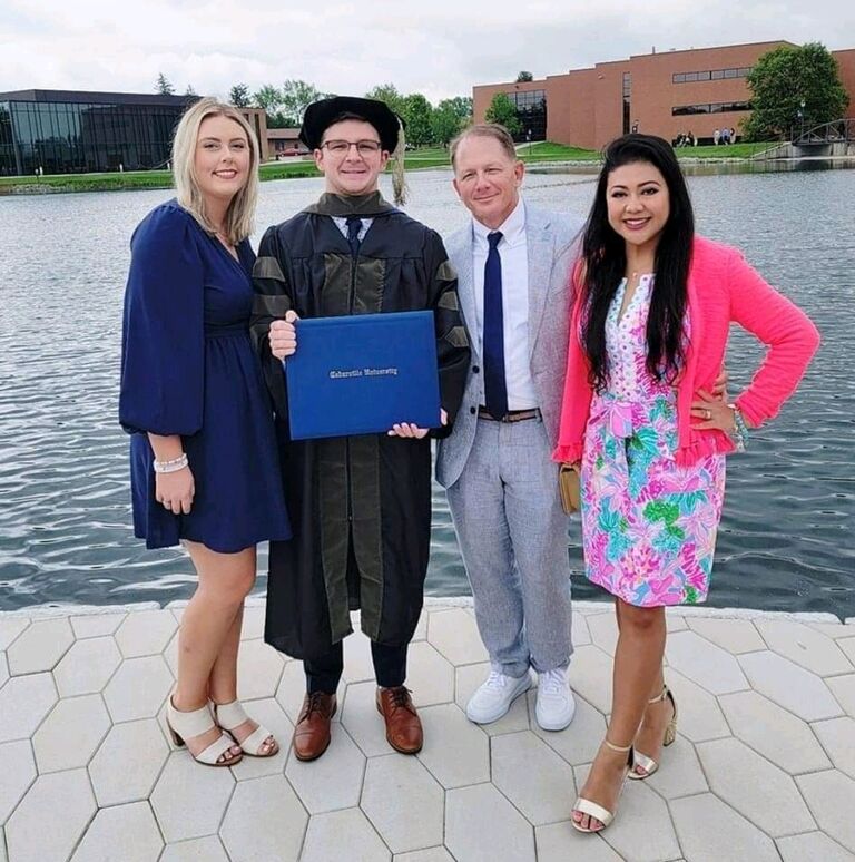 Empty nesters, but they love sharing one milestone to another with their family!