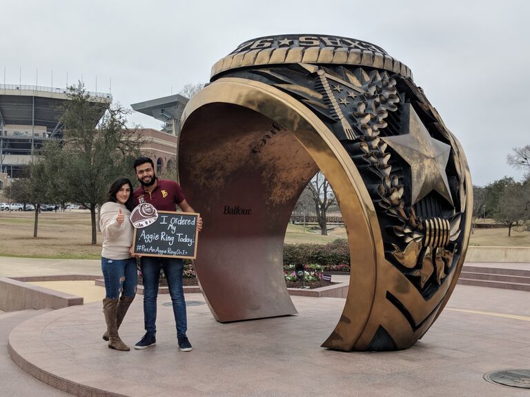 They became an official couple 👫 during the years at the University and graduated in 2018