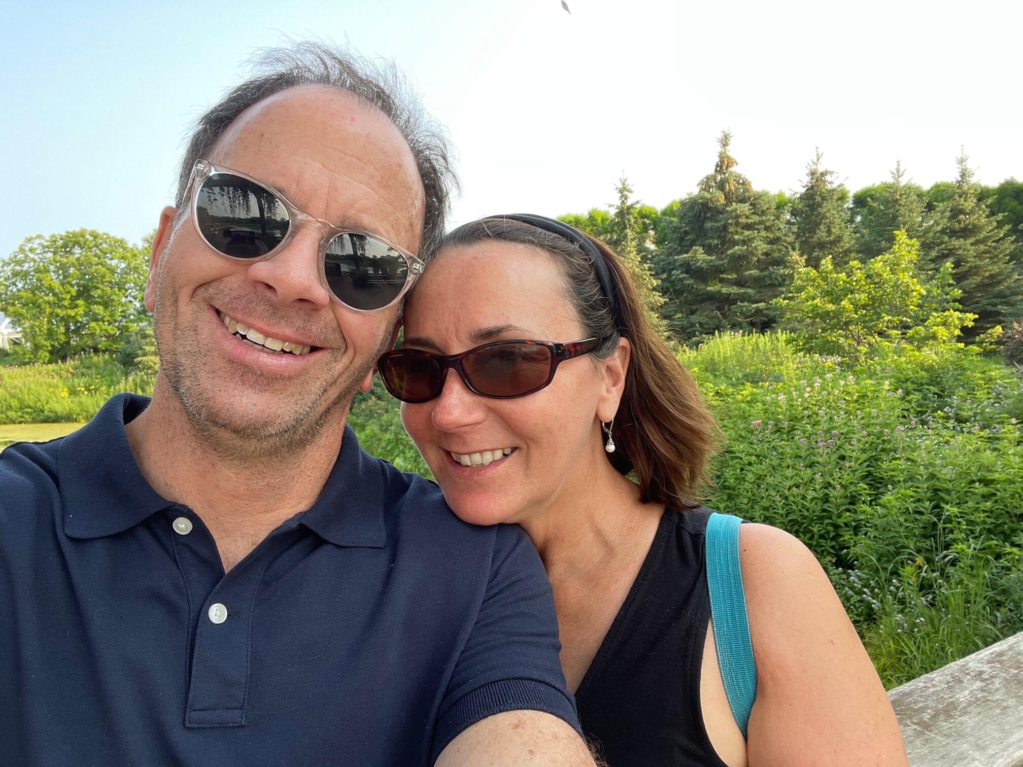 One of our earliest visits to the Chicago Botanic Gardens 