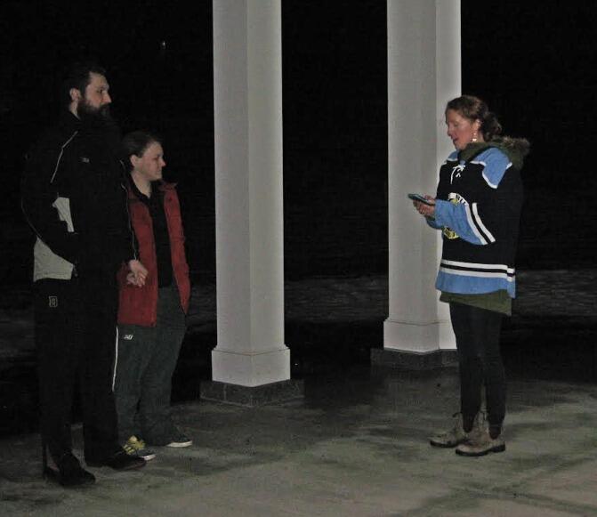 The couple makes it official on 2/22/22 infront of a small but dedicated group of family and friends on cold and rainy February evening