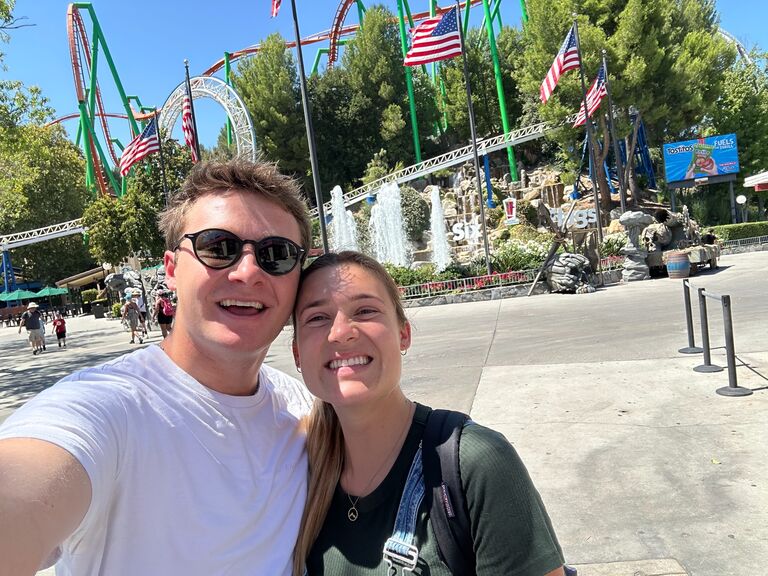 After driving back down to Utah from Washington, they took one last trip to SoCal with friends before school!