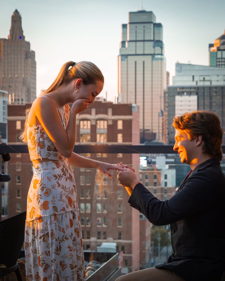 WE GOT ENGAGED!!