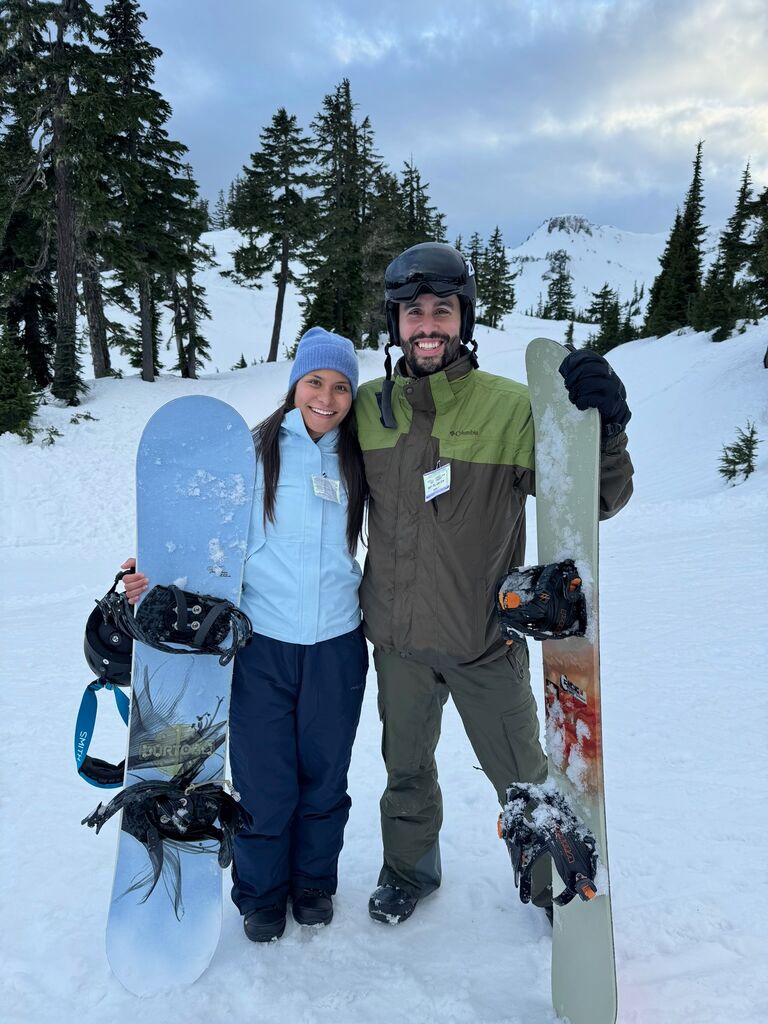 Our First Snowboarding Trip [Snoqualmie, WA]