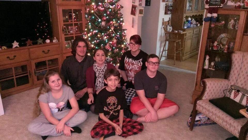 Xmas at Nan and Pops in Oroville.