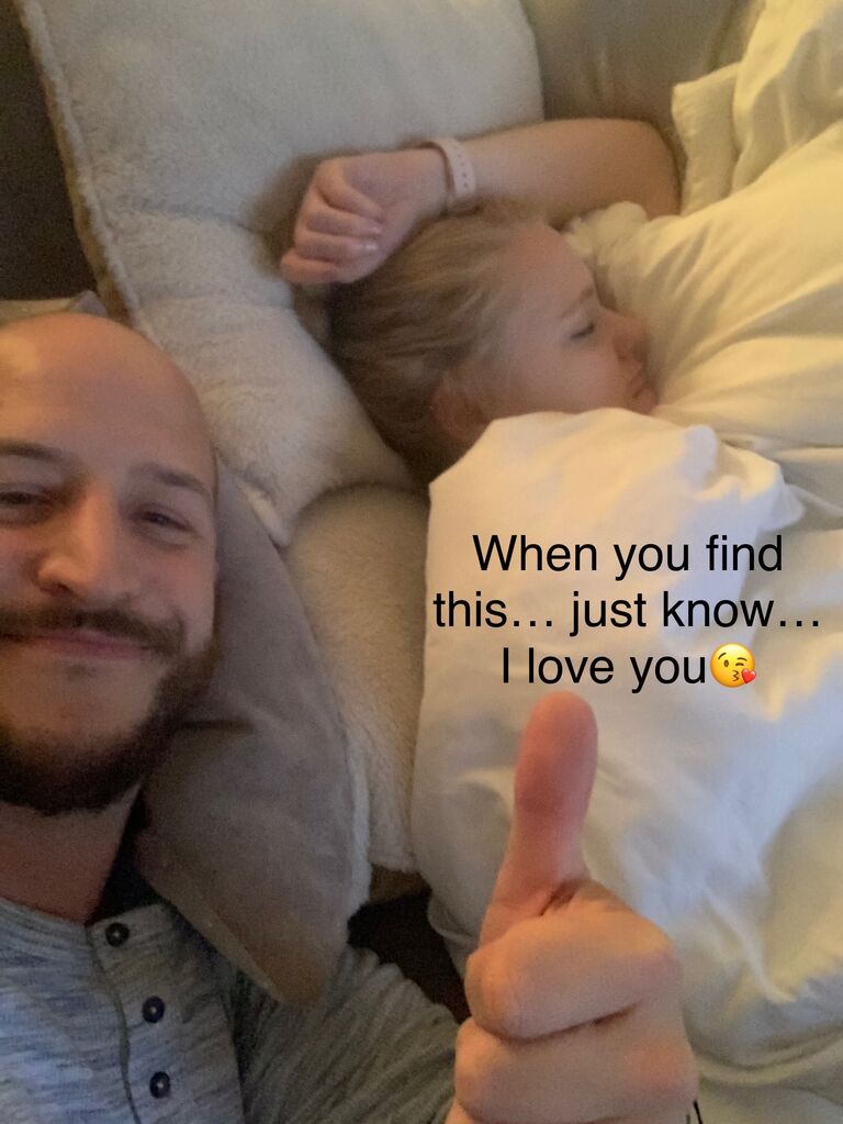 Tim took care of Jenn through many illnesses and was the best medicine.