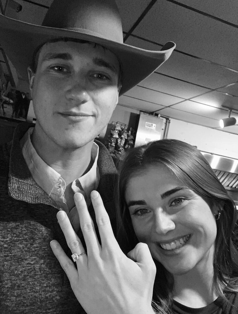 The day we got engaged