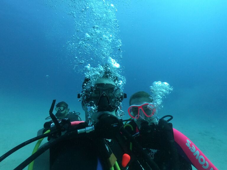 First scuba trip in the Bahamas #springbreak