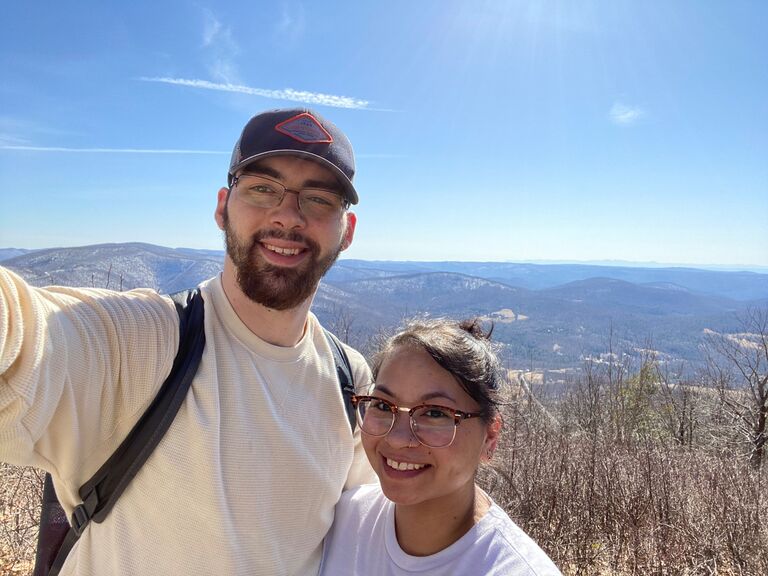 Our first hike at the Snow Hole.
